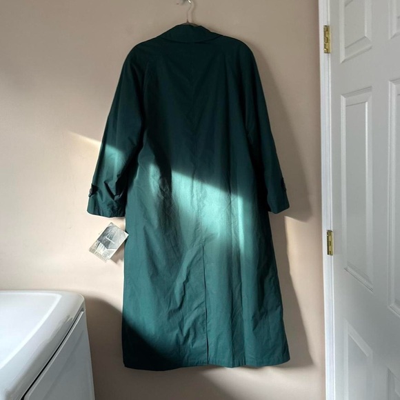 Vintage London Fog Trench - emerald - Picture 8 of 8